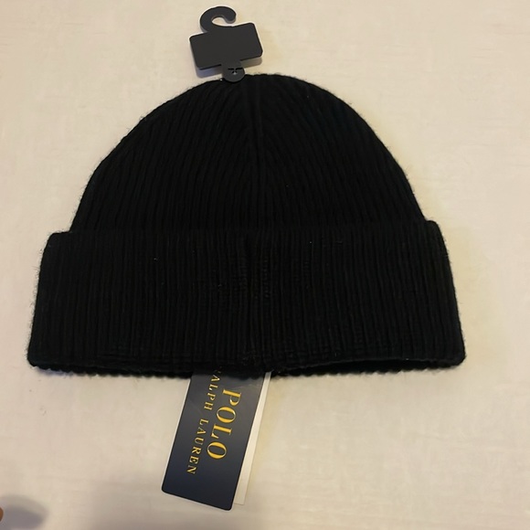 Polo Ralph Lauren Men’s Beanie Tiger Mascot Patch Cuffed Watch Cap - Picture 3 of 3